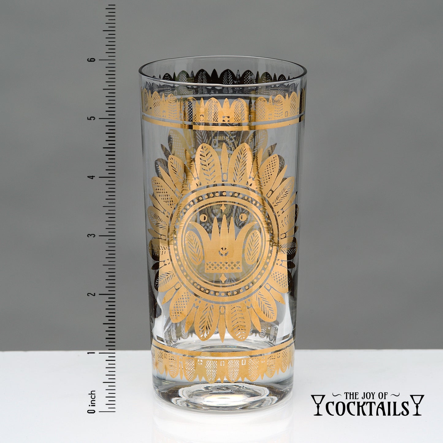 Georges Briard Hawaiian Crown Highballs - Set of 6