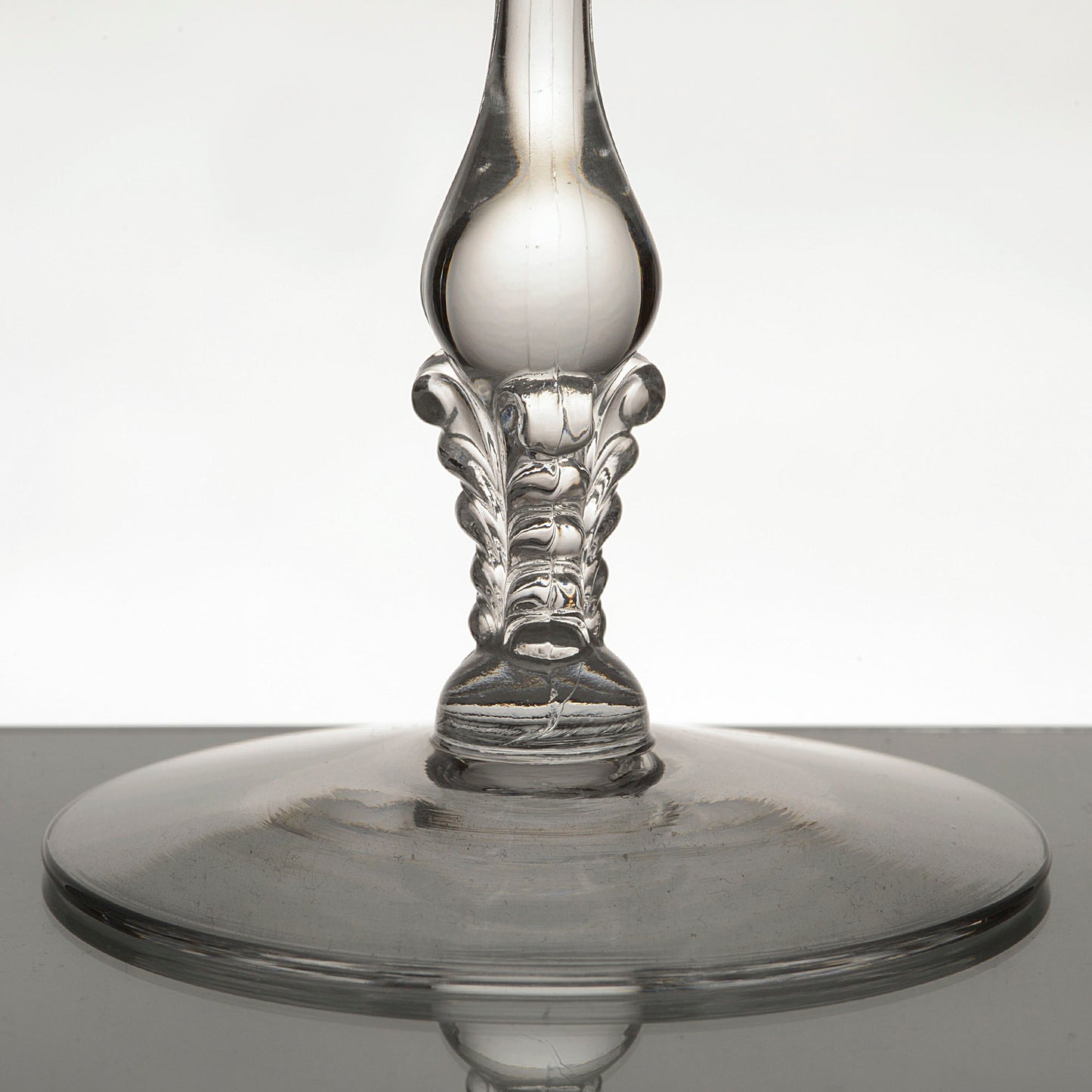 Cambridge Rose Point Champagne Glasses