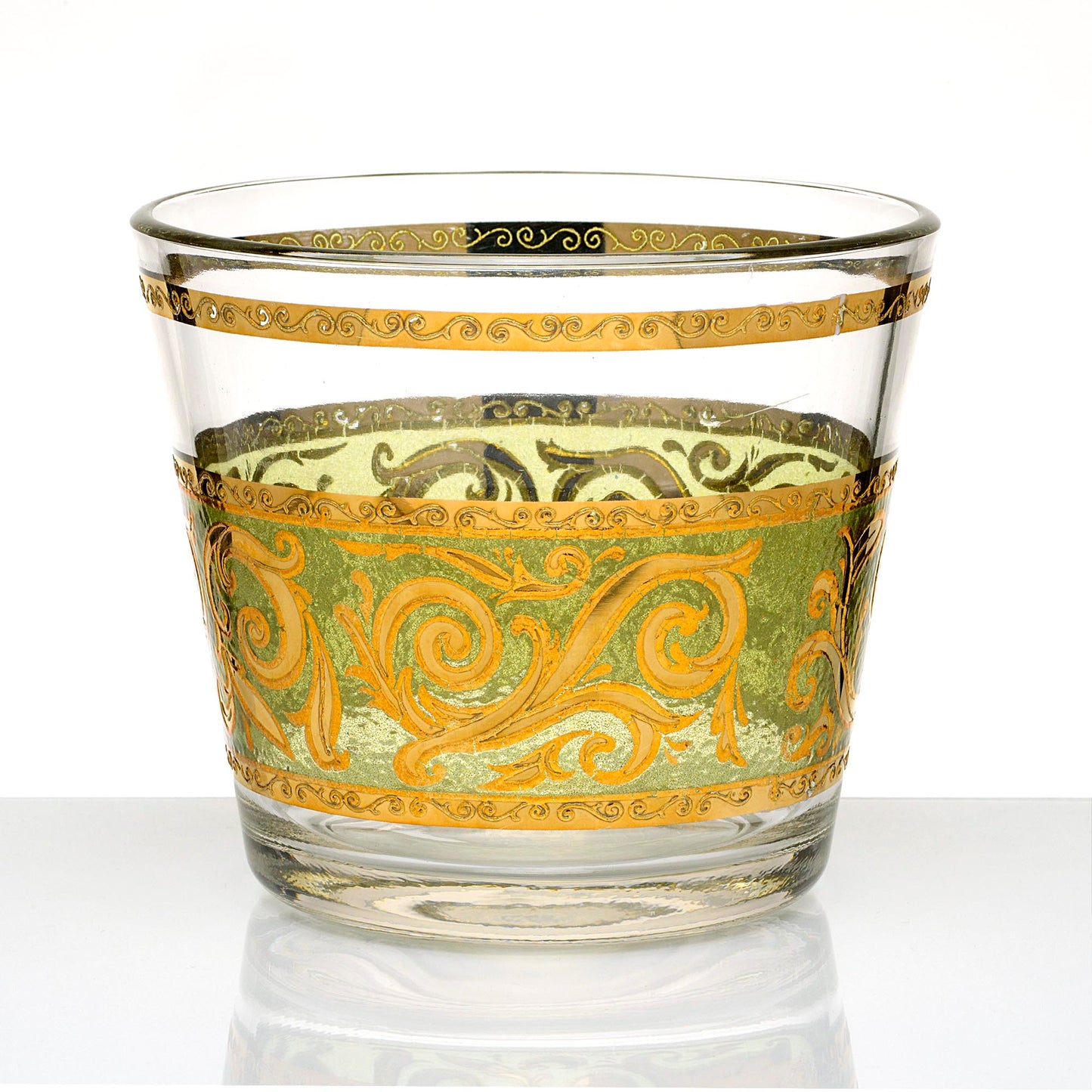 Culver Toledo Mid-Century Glassware with Rare Ice Bucket