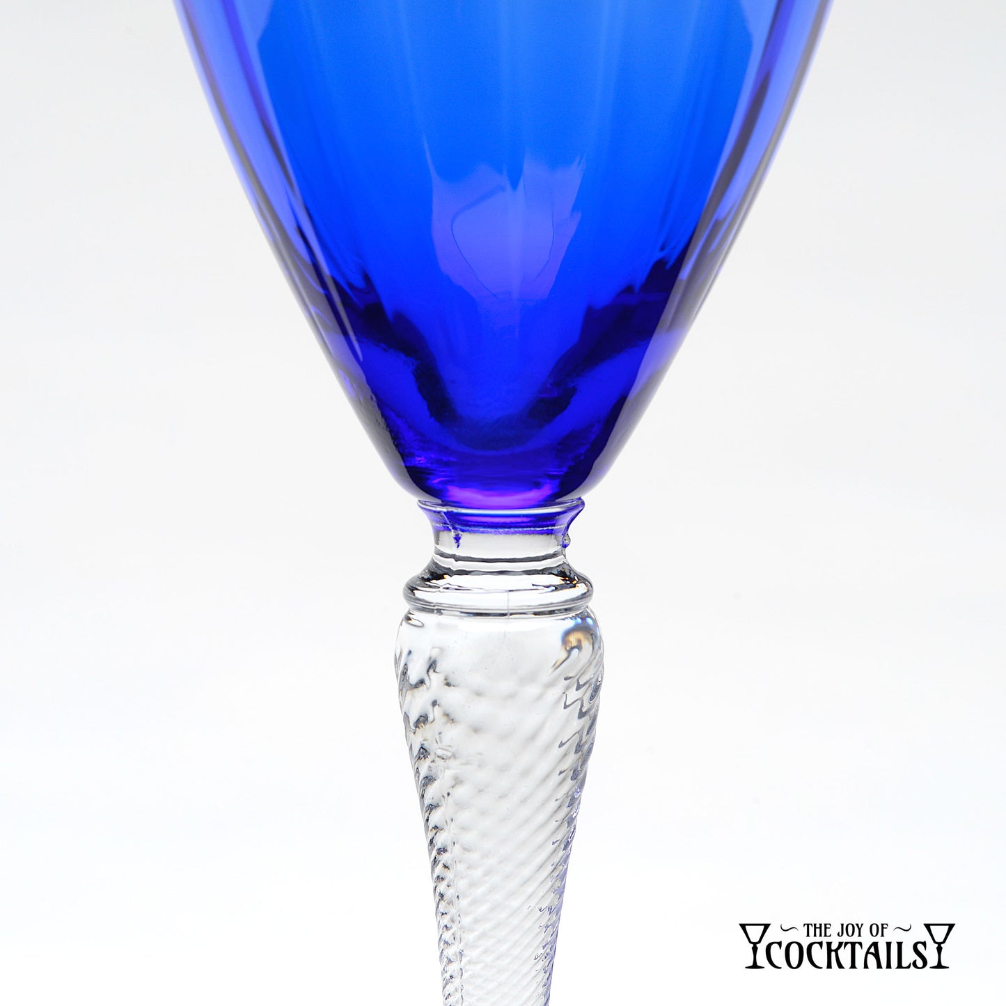 Colbalt Water Goblet by H.C. Fry Glass Company