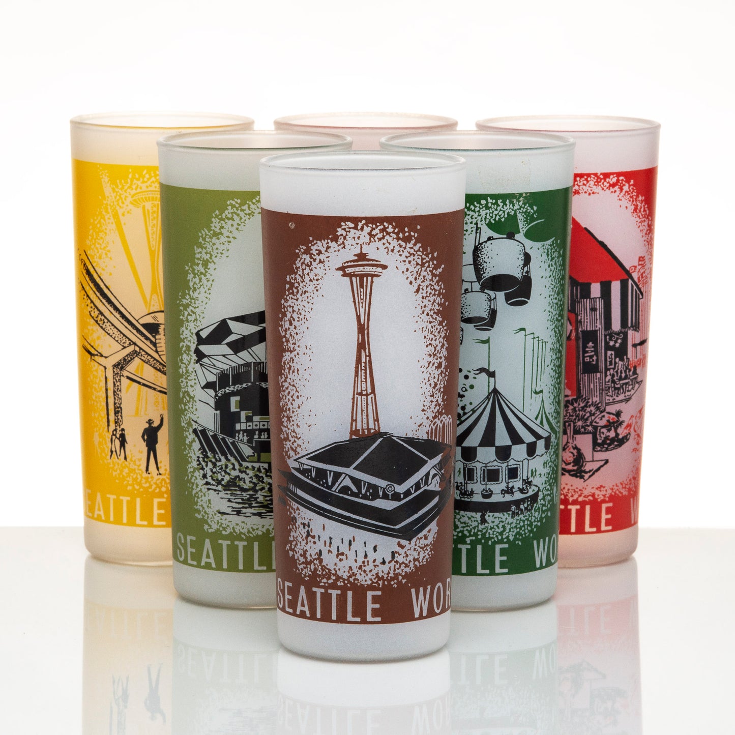 1962 Seattle Worlds Fair Glasses