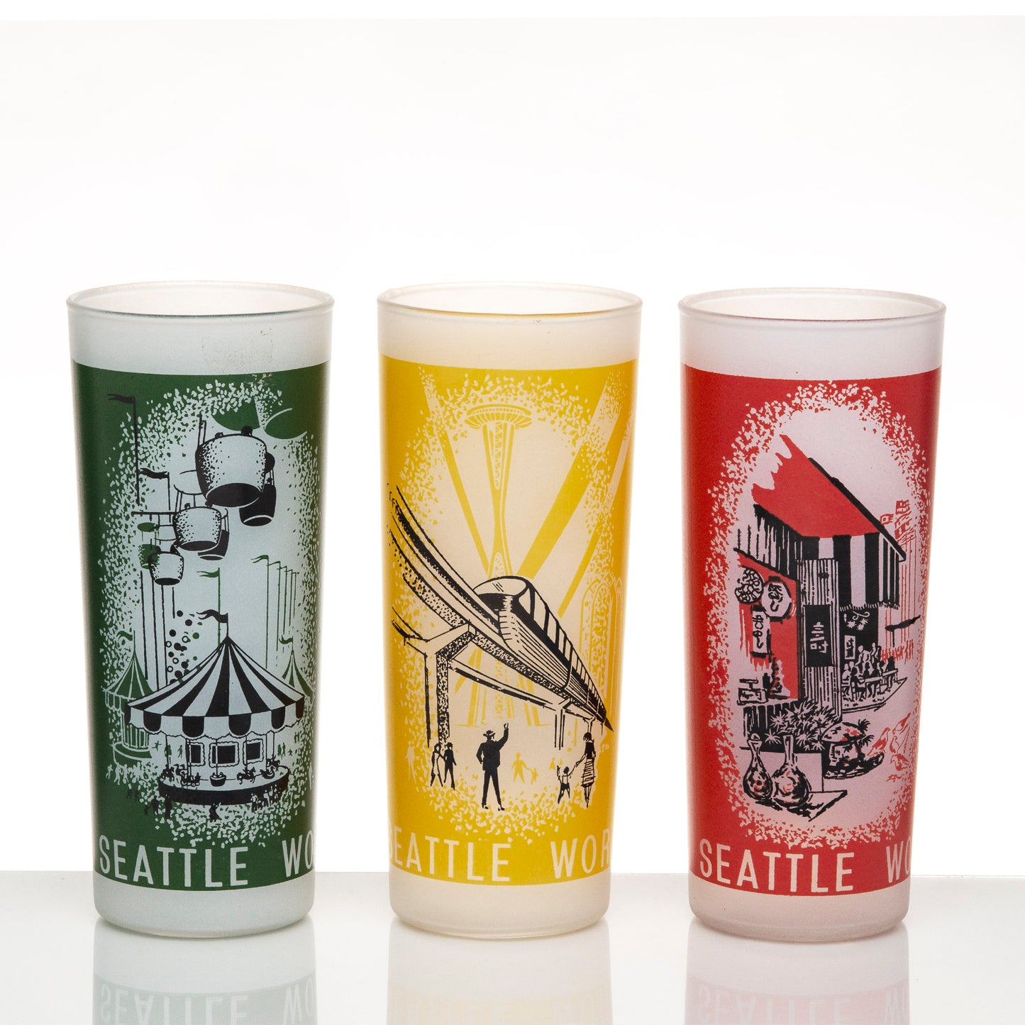 1962 Seattle Worlds Fair Glasses