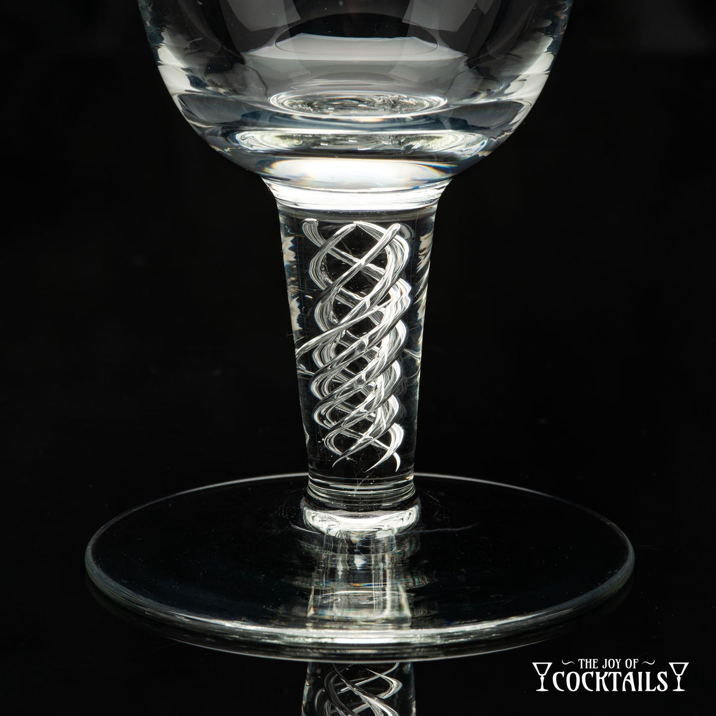 Air Twist Stem Cocktail Glass - Sold as a Pair