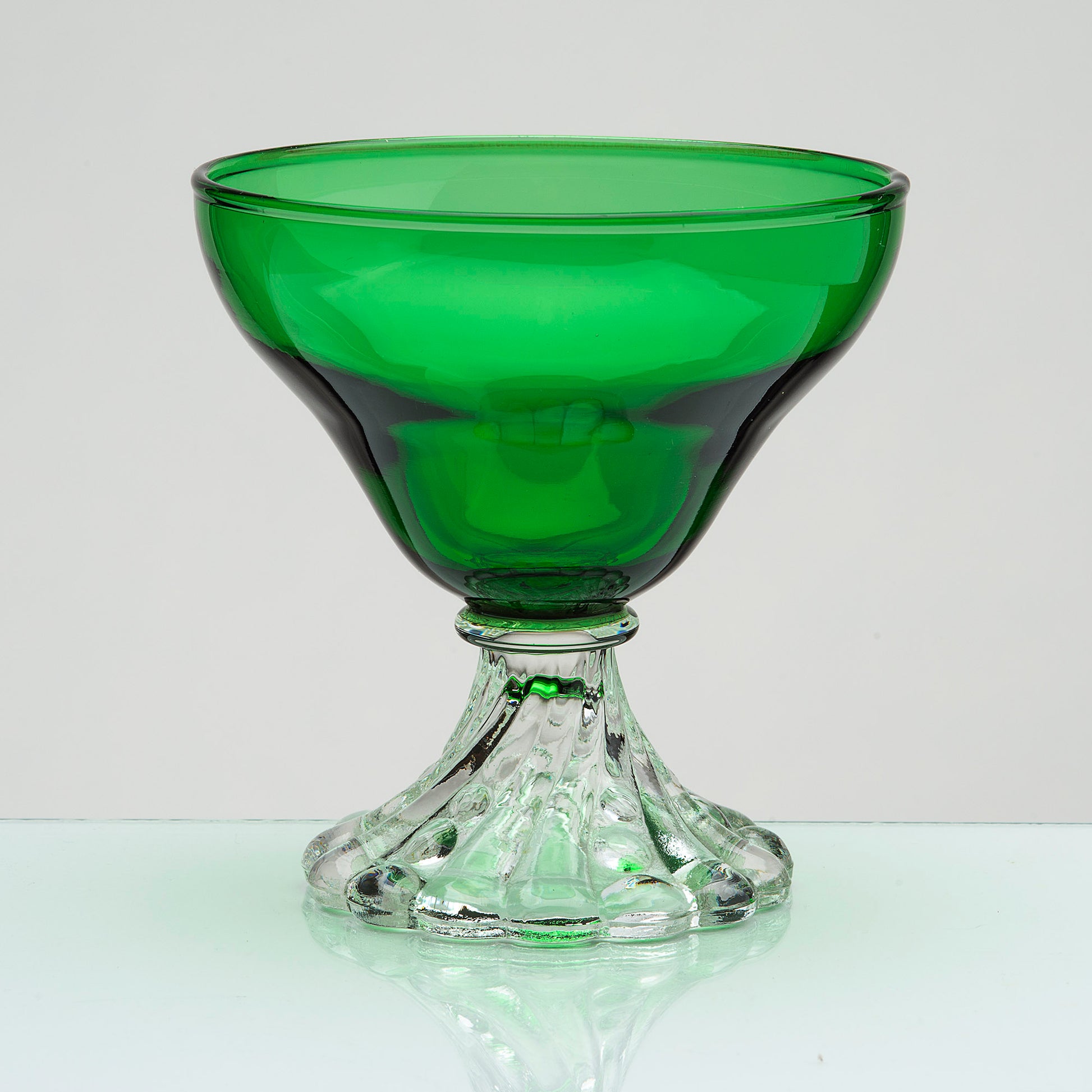 Anchor Hocking Burple Champagne Vintage Glassware