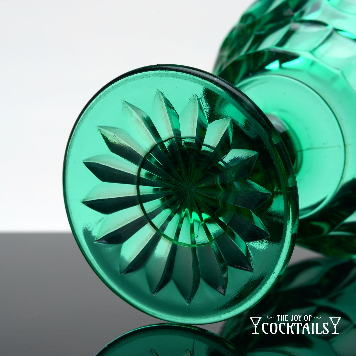 Colony Classique-Green, by Indiana Glass Co. - Set of 3