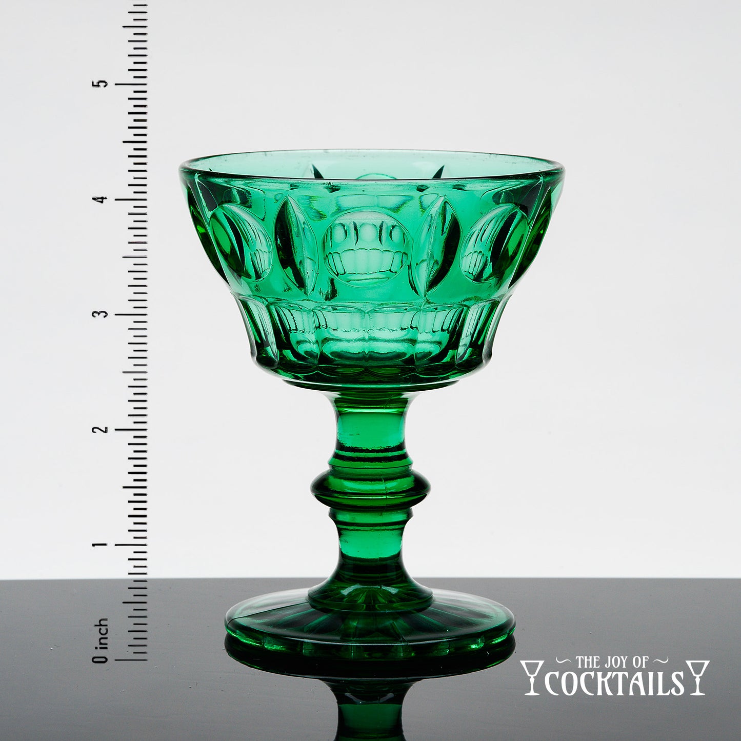 Colony Classique-Green, by Indiana Glass Co. - Set of 3