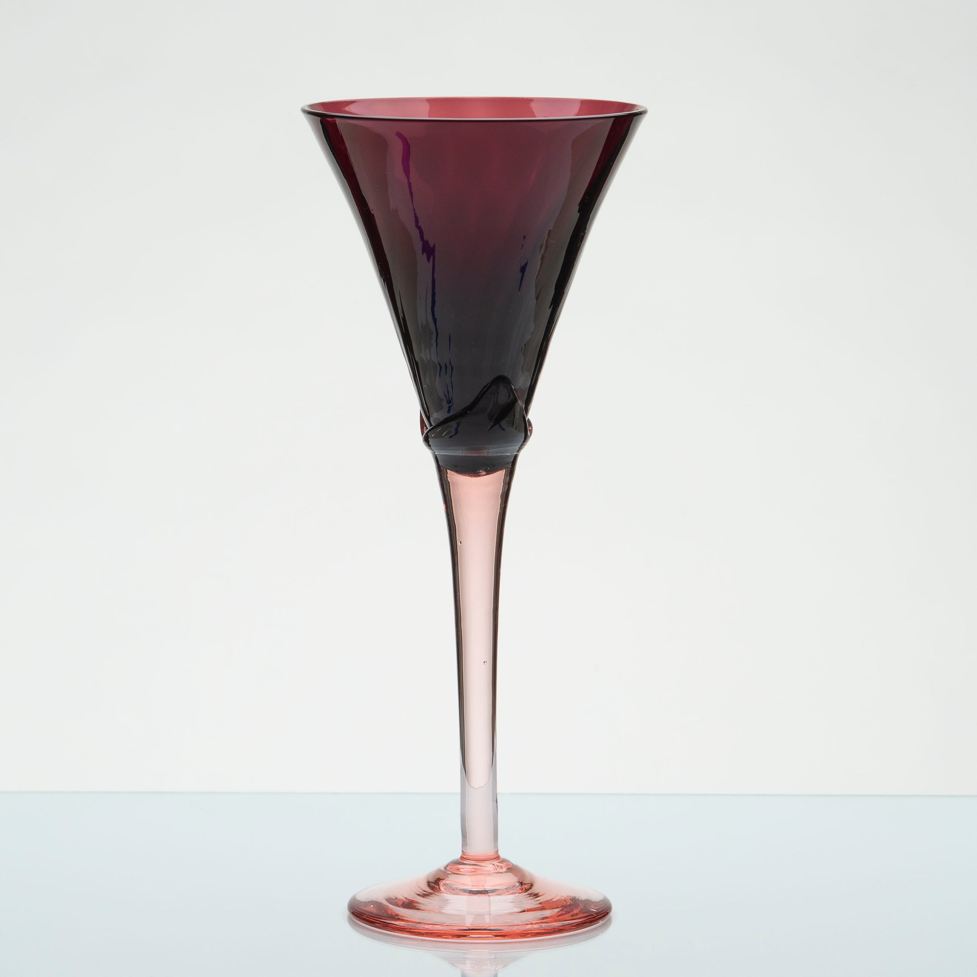 Mikasa Blossum Plum Stemware