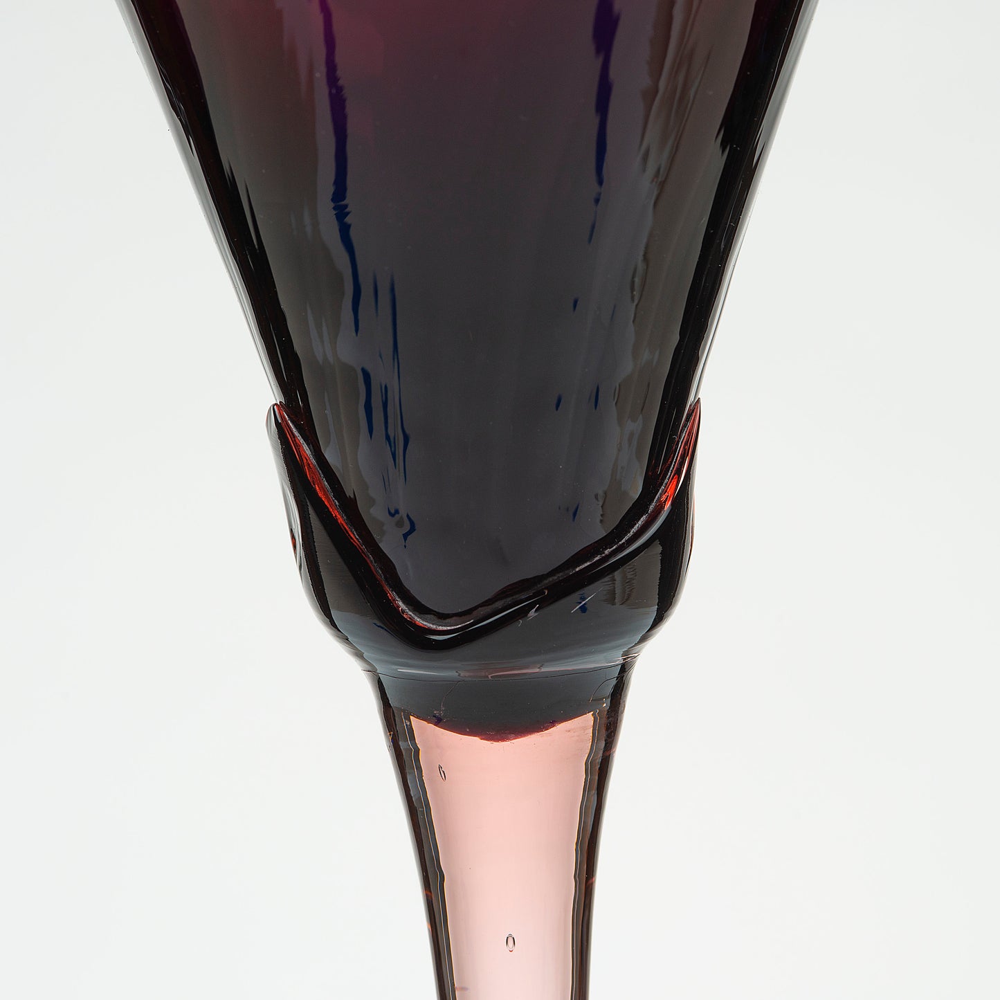 Mikasa Blossum Plum Stemware