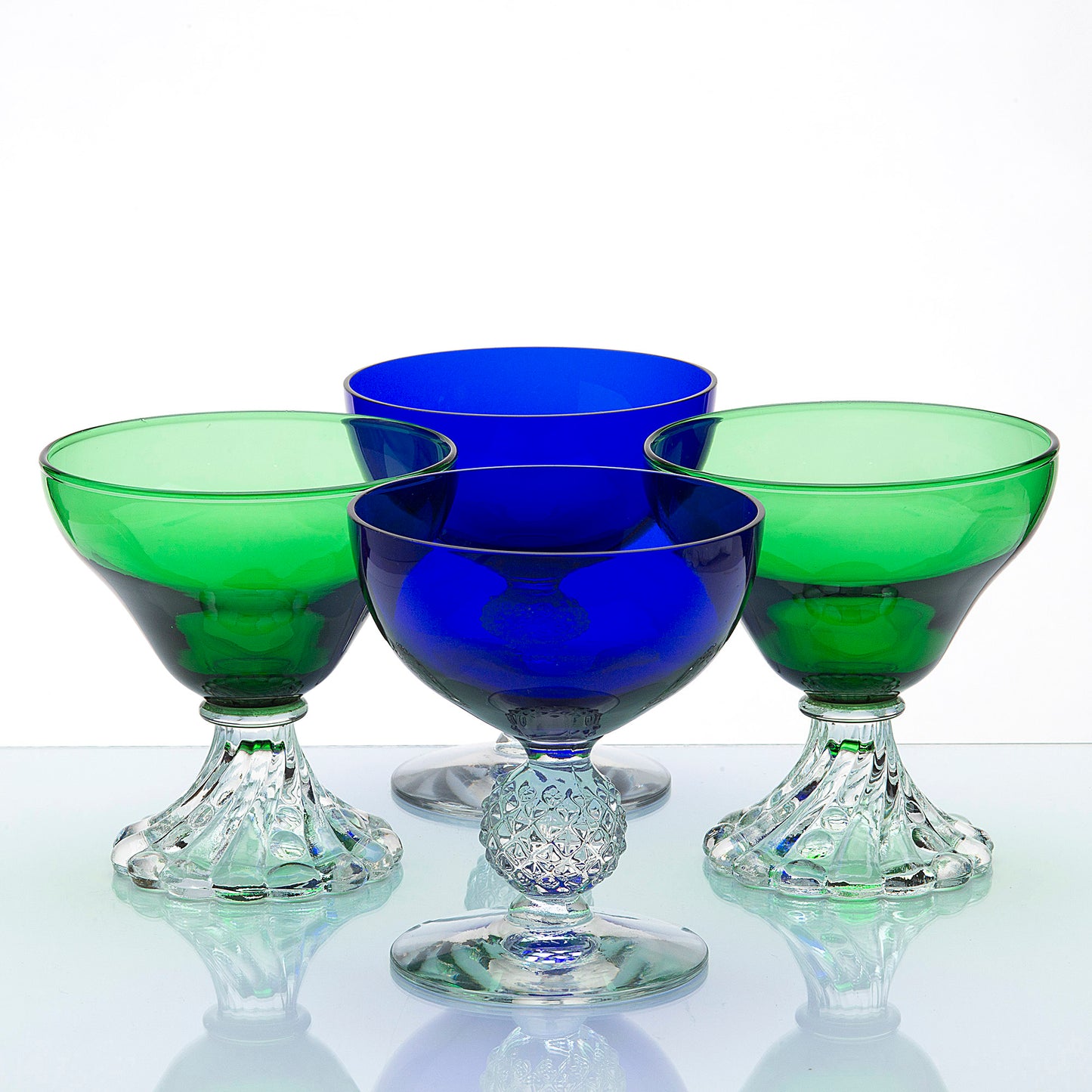 Cocktail Glassware for Seattle Football Fans - Set of 4